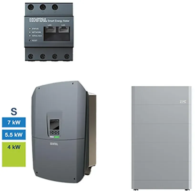 Speicher Wechselrichter Set System inkl. Hybridwechselrichter ZYC SIMPO HV 12.8 + PLENTICORE S G3, ZYC Energy + Kostal