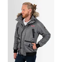 Arctic Seven Winterjacke ARCTIC SEVEN "ASArthuro", Herren, Gr. XL, grau, Obermaterial: 100% Polyester. Innenseite: 100% Polyester. Futter: 100% Polyester. Fellimitat: 100% Polyester, Jacken Winterjacke, mit abnehmbarer Kapuze und abnehmbarem Kunstfell