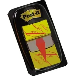 Post-it Haftstreifen Index Symbol 680-31 Unterschrift gelb 50Blatt
