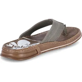 Rieker Zehentrenner Olive/Mandel/Moor 44