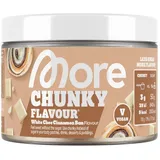 MORE Nutrition MORE Chunky Flavour, Milchreis Zimt, 150 g, vegan, Geschmackspulver zum Süßen, ohne viel Zucker und Kalorien, mit Inulin und Laktase