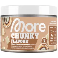 MORE Nutrition MORE Chunky Flavour, Milchreis Zimt, 150 g, vegan, Geschmackspulver zum Süßen, ohne viel Zucker und Kalorien, mit Inulin und Laktase