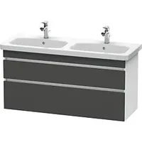 Duravit DuraStyle Waschtisch-Unterschrank DS649804918 123x44,8x61cm, 2 Auszüge, Becken links/rechts,
