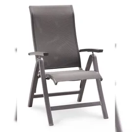 BEST Freizeitmöbel Larino Klappsessel 62 x 68 x 110 cm anthrazit/matt klappbar