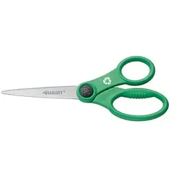 WESTCOTT Papierschere Kleen Earth grün 18,0 cm