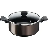 Tefal Easy Cook & Clean Kochtopf, 24 cm (4,7 l) + Deckel, für alle Herdarten außer Induktion B5544602