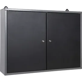 Ondis24 Lochwand Metall 160 cm schwarz