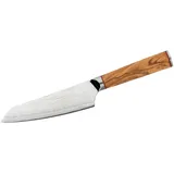 Herbertz Kochmesser Chef Damast 20 cm Olivenholz