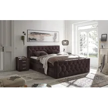 ed exciting design Cashfield 160 x 200 cm Aubergine