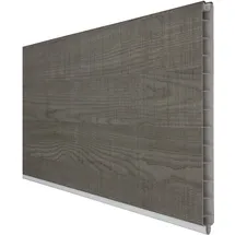 GROJA BasicLine Einzelprofil 180 cm x 30 cm x 1,9 cm Grey Ash Cut