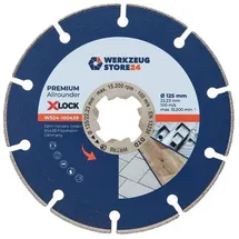 WS24 Diamanttrennscheibe X-Lock® Premium Universal 125 mm - WS24-100439