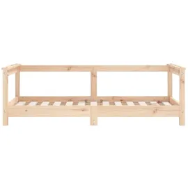 vidaXL Kinderbett 70 x 140 cm Kiefer massiv braun