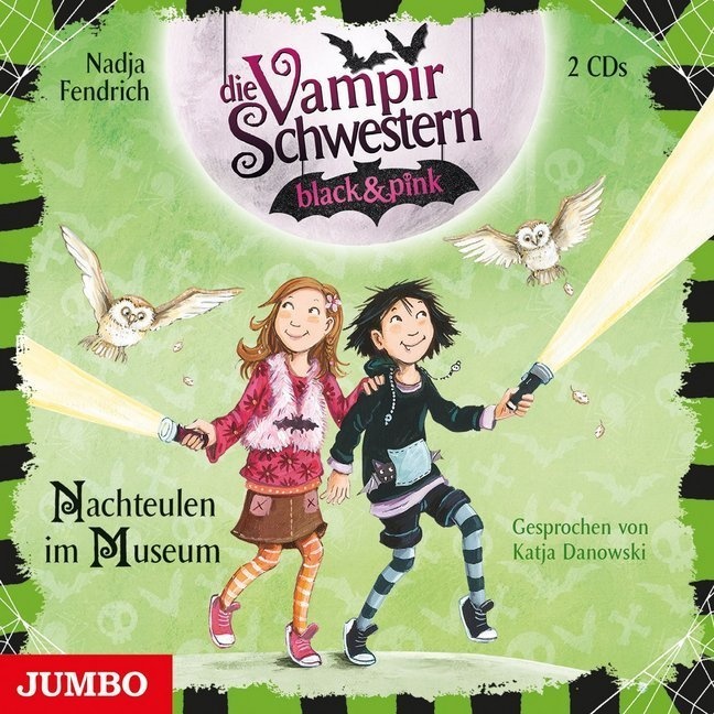 Die Vampirschwestern Black & Pink - 6 - Nachteulen Im Museum - Nadja Fendrich (Hörbuch)