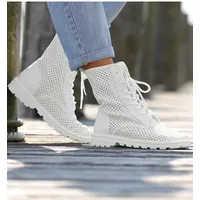 LASCANA Stiefelette Damen weiß Gr.36