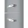 Smeg FAB32LSV5 Retro-Kühl-Gefrierkombination (311 l, 1968 mm hoch, Silber)