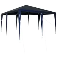 VidaXL Partyzelt Blau 4x4 m PE