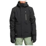 Quiksilver Mission Jacke für Jungen - Technical Snow Skijacke 140 - Schwarz - S