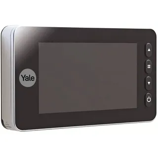 Yale Digitaler Türspion Auto Imaging- 5800 - Silber - Erfasst Bilder/Videos - integrierte Türklingel - Live-Ansicht - Bewegungserkennung - Silber