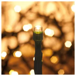 LED-Minilichterkette,192 warmweiße LEDs,batteriebetrieben