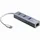 Inter-Tech Argus IT-410-S Adapter USB-Typ C - GbitLAN inkl. 3X USB Hub