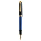 Pelikan Souverän M400 schwarz/blau, rechte Hand, mittel, Geschenkbox (994947)