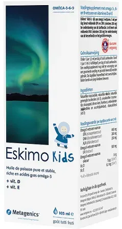 Metagenics Eskimo Kids Tutti Frutti Omega 3 105ml