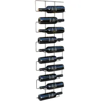 DanDiBo Ambiente Weinregal 96136 Wand Schmal 0 x 0 x 0 cm Schwarz