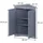Vicco Eckschrank Bianco 56 x 80 x 42 cm Grau