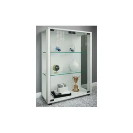 VCM my home Sintalo Vitrine weiß 2 Fachböden