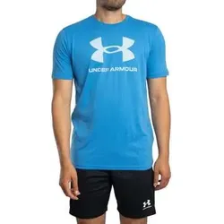 Under Armour  T-Shirt Lockeres T-Shirt im Sport-Stil mit Logo  in Blau, EU XXL
