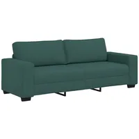 VidaXL 3-Sitzer-Sofa Dunkelgrün 180 cm Stoff