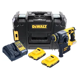 DeWalt DCH 273 D2 Akku Kombihammer 18V 2,1J SDS-Plus + 2x Akku 2,0Ah + Ladegerät + TSTAK