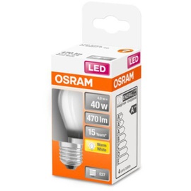 Osram LED Retrofit Classic P 437067 4W E27 warmweiß