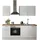 BASIC by Balculina Küchenzeile Turin 210 cm weiß