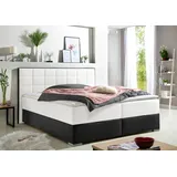 MAINTAL Boxspringbett 210 x 200 cm Weiß