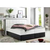MAINTAL Boxspringbett 210 x 200 cm Weiß