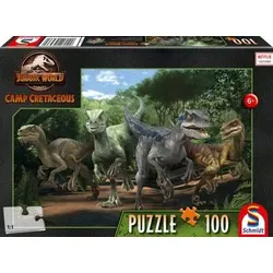 SCHMIDT 56436 Kinderpuzzle Das Velociraptor Rudel Jurassic World