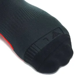Dainese Thermo Mid Socken 2 Paar Schwarz/Rot 36-38