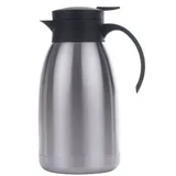 Hi Isolierkanne Isolierflasche Thermo Kanne Kaffeekanne Edelstahl groß 2 Liter aus mit Einhandautomatik