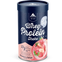 Multipower Whey Protein Shake Pulver 420g, Protein Pulver mit Erdbeer-Geschmack und Vitamin B6, ideal zur Regeneration des Körpers nach dem Sport