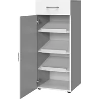 WIMEX Multiraumkonzept 40 x 98 x 40 cm weiß matt / weiß