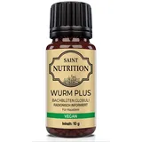 Saint Nutrition® Veganes Wurm Globuli für Tiere - die Wurmkur Alternative für Hunde & Katzen, Entwurmung sowie natürliche Ernährung für Hund & Katz