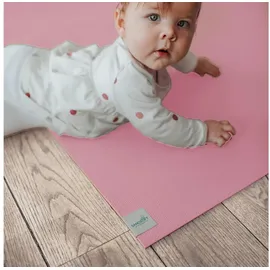 SanoSoft Krabbelmatte - OEKO-TEX® Rosa | Gr.: 60 x 120 cm
