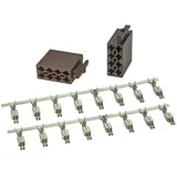 tomzz Audio 5800-126 ISO Stecker Gehäuse Montage Set Strom + Lautsprecher incl. Kontakte für Autoradiokabel