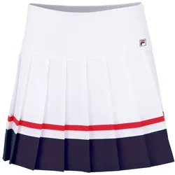 Fila Tennisrock Sabine (Faltenrock) weiss/navyblau Damen