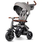 Qplay - Kinder-Dreirad 6-in-1 RITO DELUXE grau - Grau