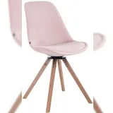 CLP Esszimmerstuhl Troyes Samt pink