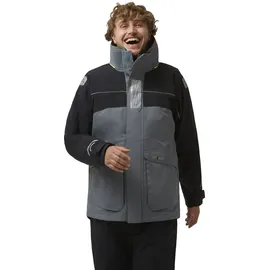 crazy4sailing Herren Bergen II Offshore Segeljacke, Grau, XL