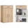mokebo Der Praktische Mehrzweckschrank 60 x 90 cm Braun