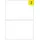 Livepac-Office Etiketten 50 210 x 148,2 mm 25 Blatt 50 St.